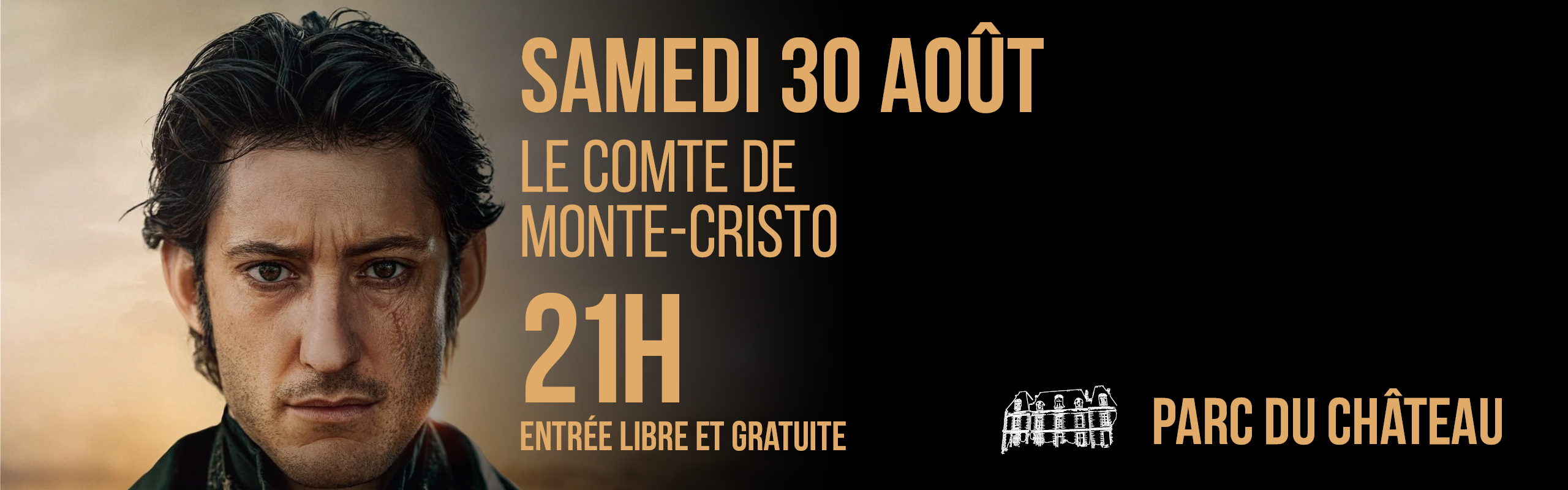 CINÉ PLEIN-AIR : LE COMTE DE MONTE-CRISTO