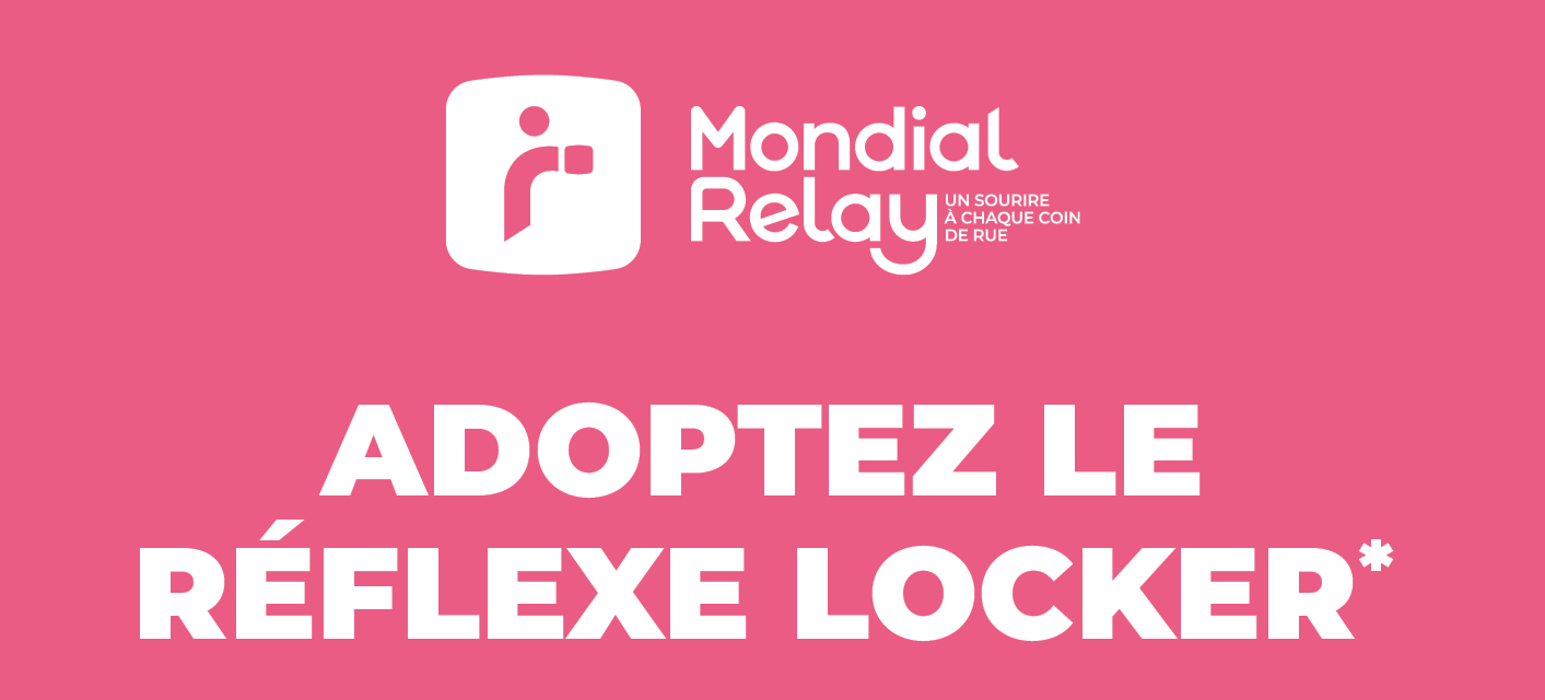 Un Locker Mondial Relay installé