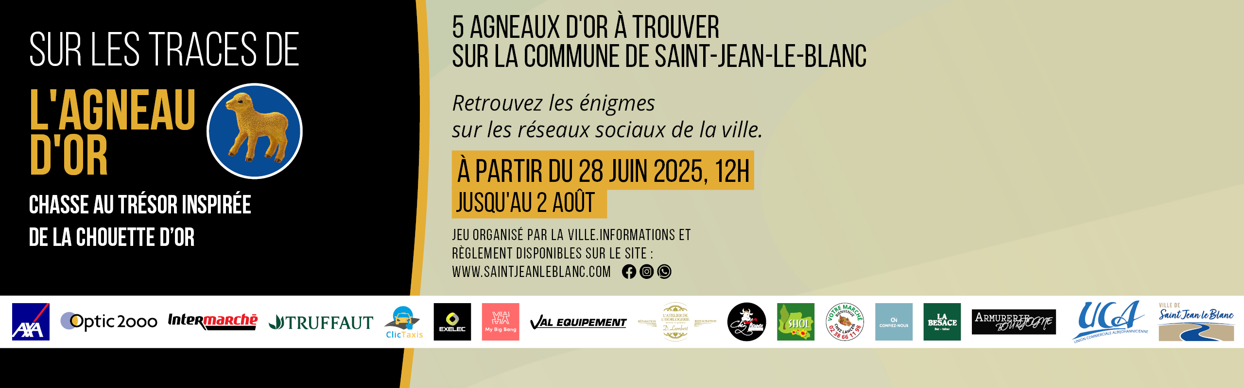 SUR LES TRACES DE L'AGNEAU D'OR