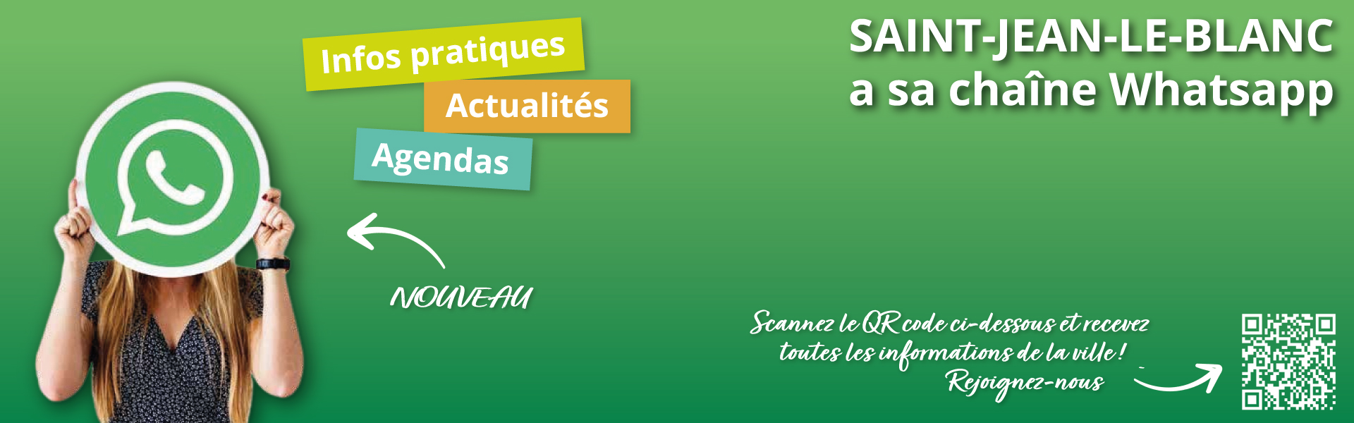 Nouvelle chaîne whatsapp !