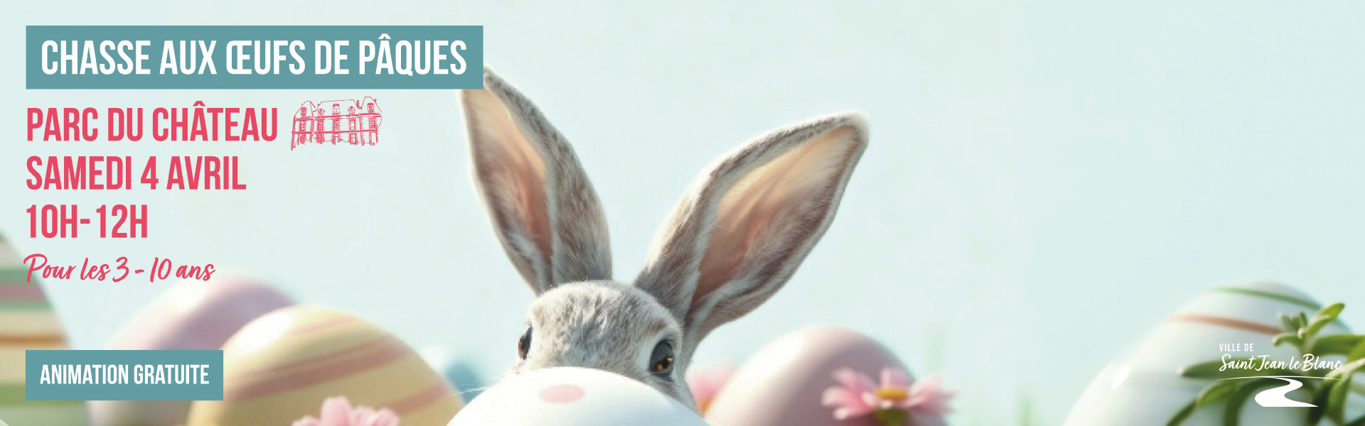 CHASSE AUX ŒUFS DE PÂQUES