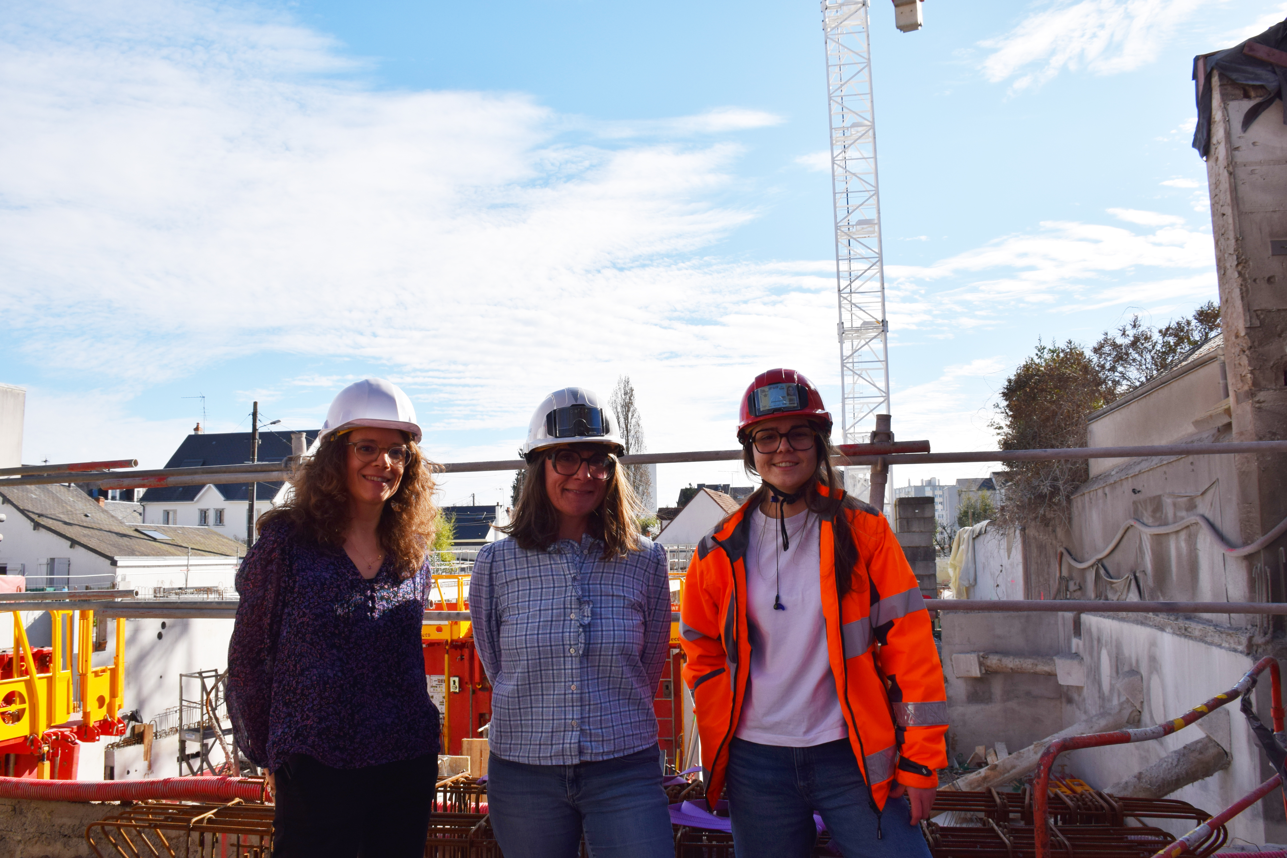 Au cœur du chantier : trois femmes en action