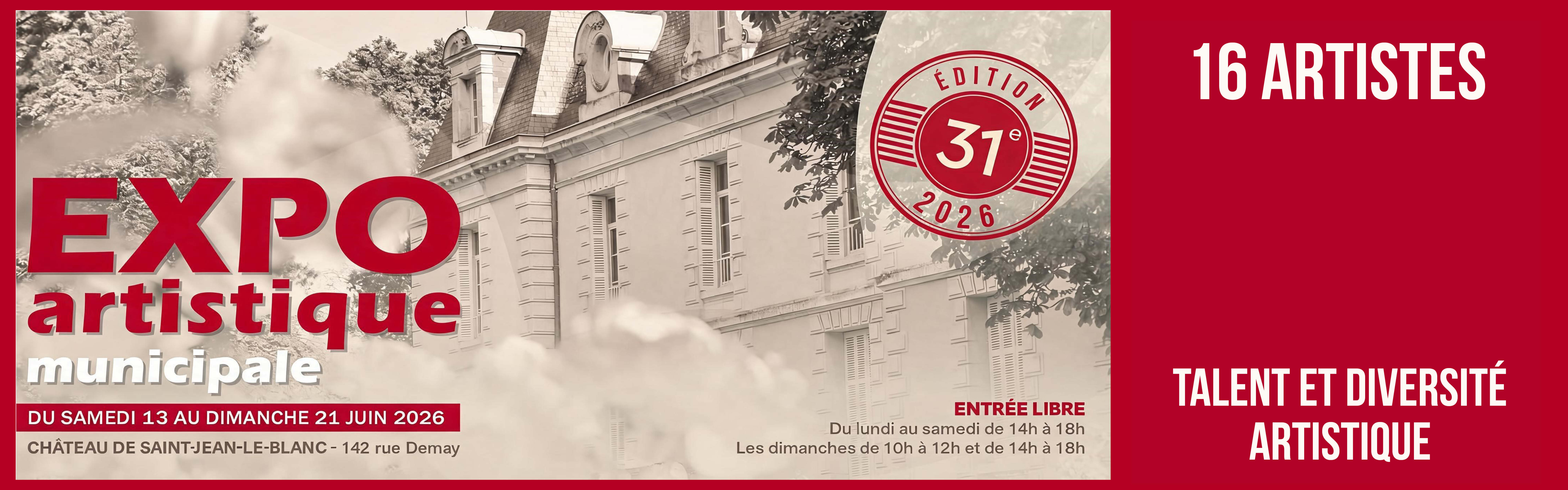 EXPOSITION ARTISTIQUE MUNICIPALE