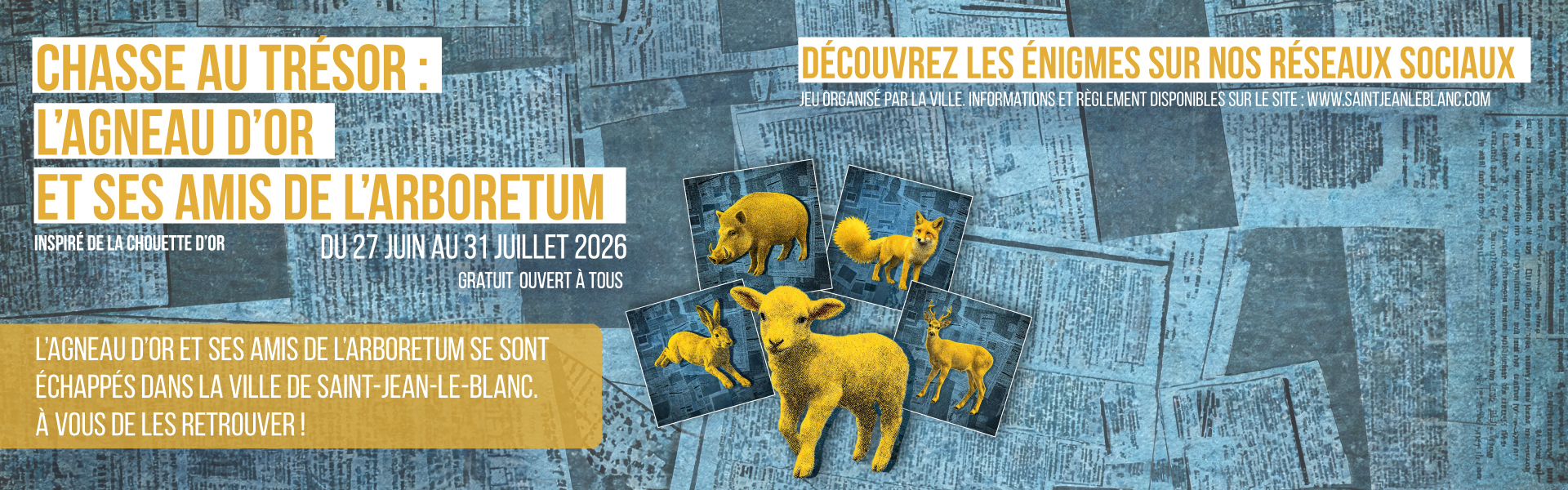 L’AGNEAU D’OR ET SES AMIS DE L’ARBORETUM