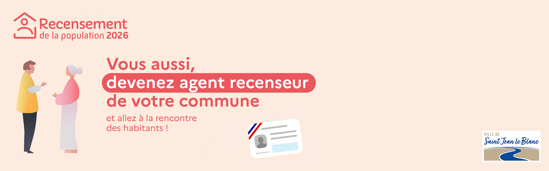 LA VILLE RECRUTE SES AGENTS RECENSEURS POUR LE RECENSEMENT DE 2027
